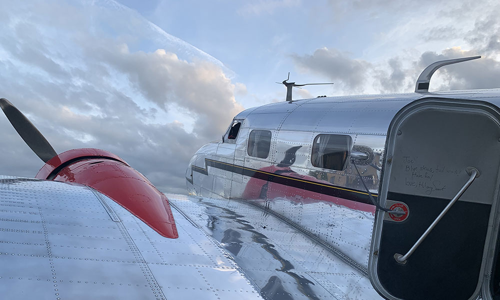 Glenn Hancock’s Lockheed 12A